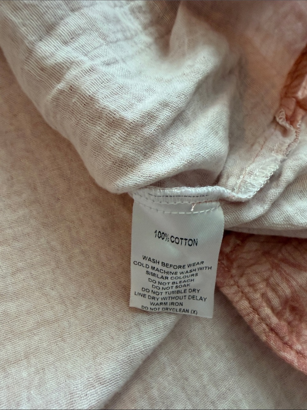 Lightweight Rust Print Button-Up Top - Picture 5 of 7